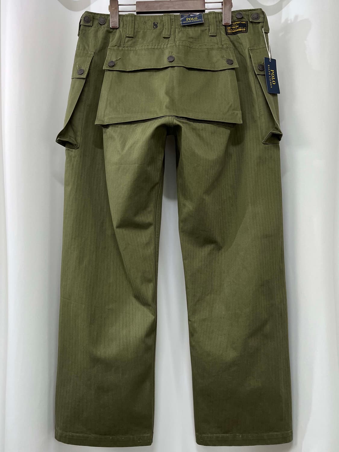 폴로 랄프로렌 p44 hbt 유틸리티 올리브 몽키팬츠 상품이미지2