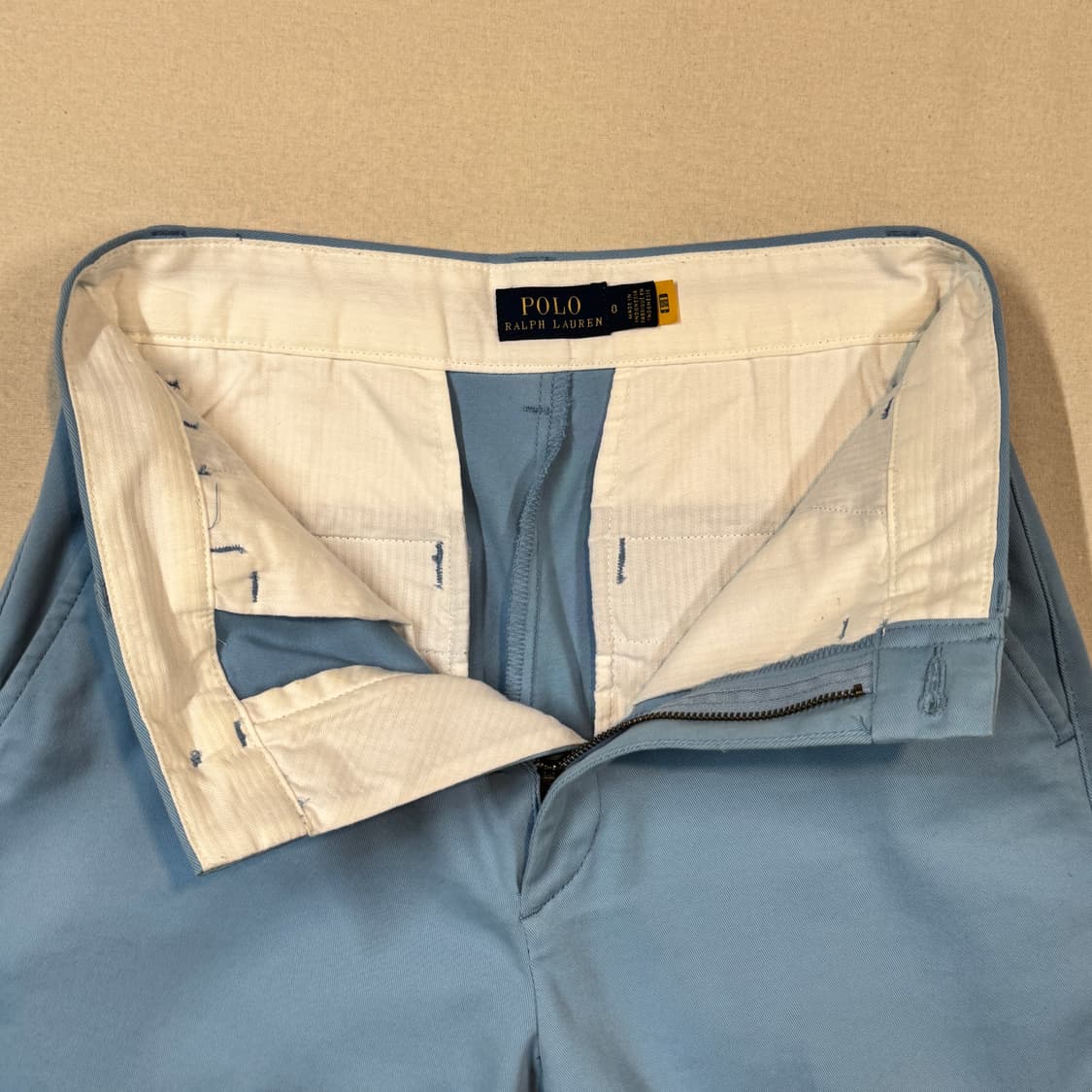 27inch) 폴로 랄프로렌 여성 와이드 스트레이트 치노 팬츠 상품이미지6