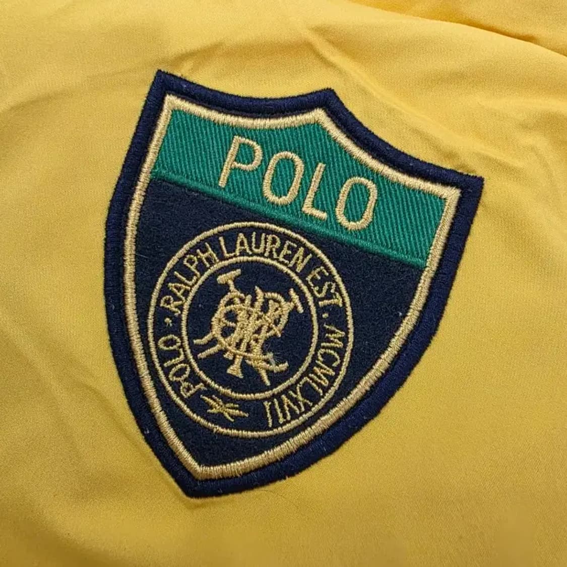 폴로 랄프로렌 리버시블 패딩 조끼 네이비/옐로우 95 상품이미지4