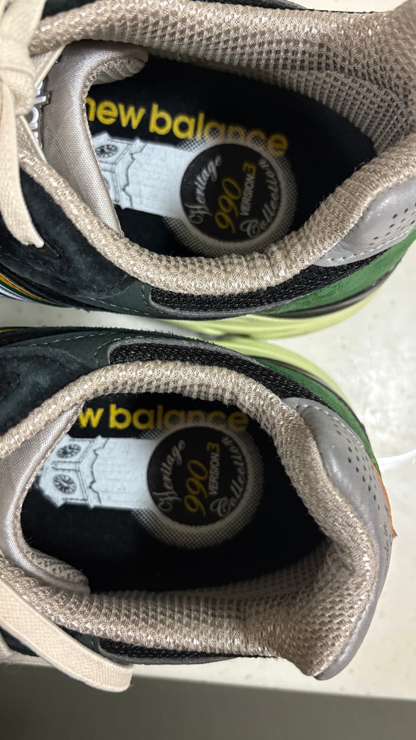 뉴발란스990 USA 블랙그린 280 상품이미지6