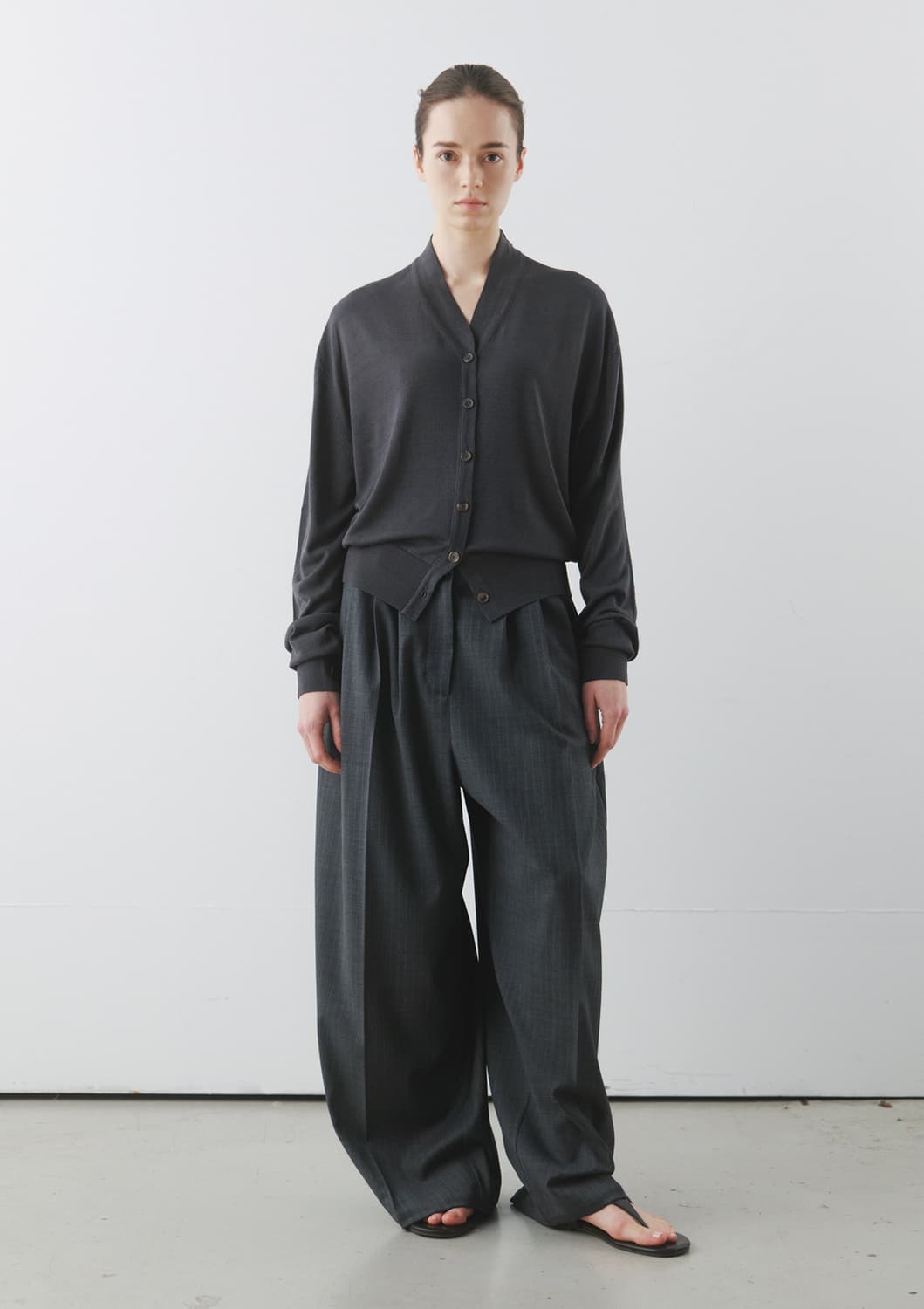 문달 Soft Shawl Collar Cardigan  상품이미지2