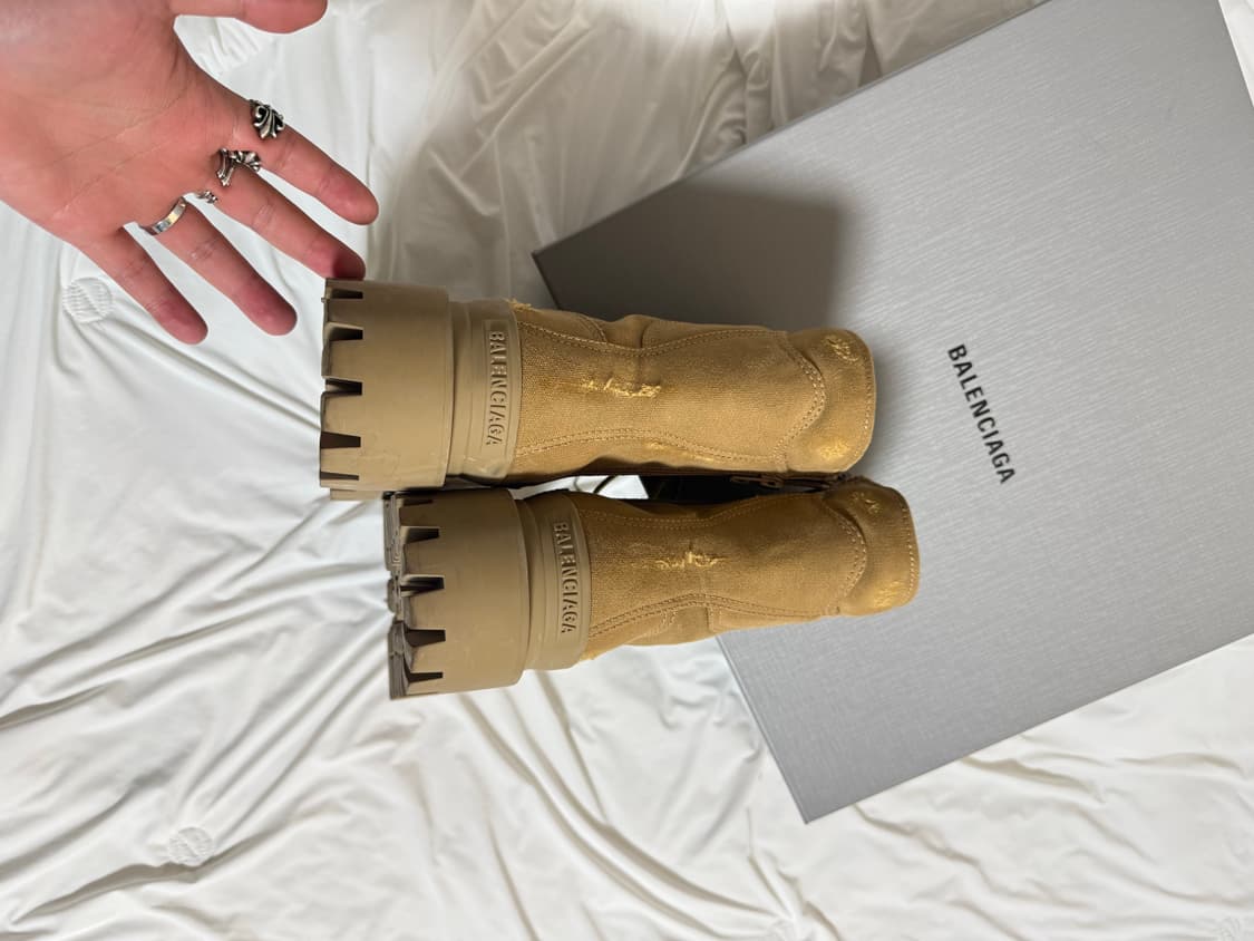 [44Size] Balenciaga 발렌시아가 컴뱃 스트라이크 부츠  상품이미지4