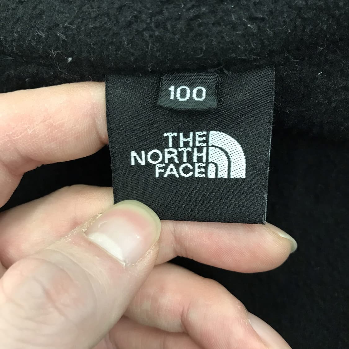 노스페이스 블랙 후리스자켓 [남성100] 상품이미지5