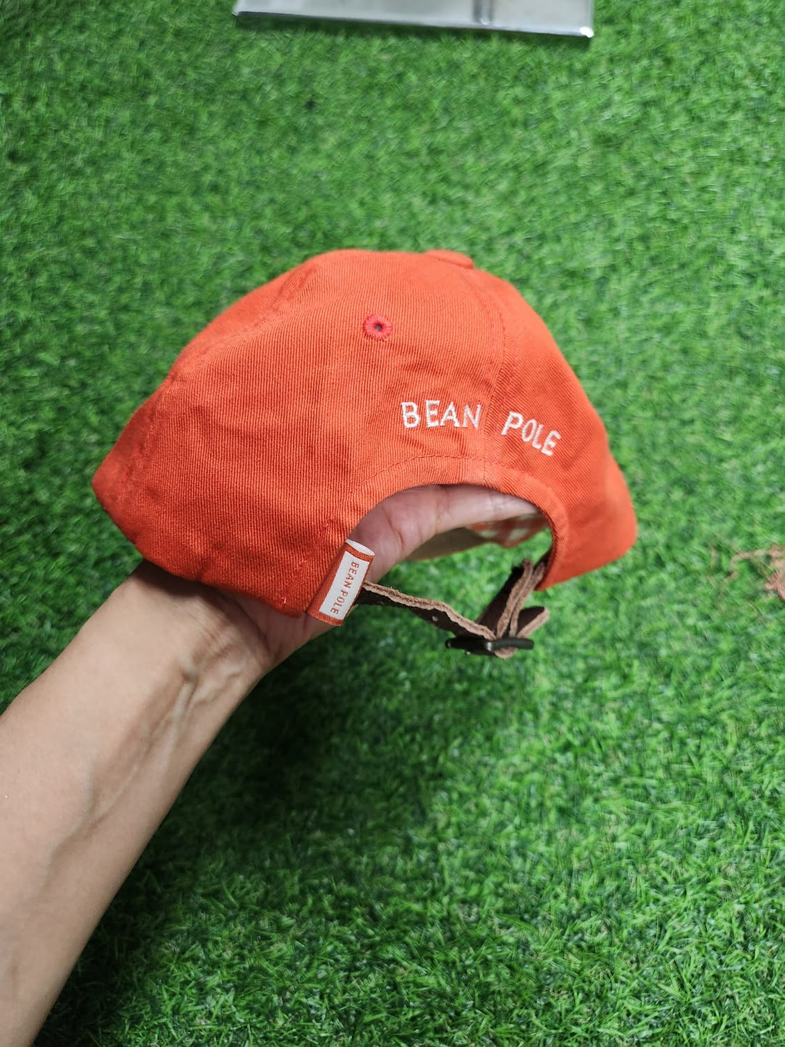 빈폴 오렌지 볼캡 🧡 레트로 무드로 힙하게 상품이미지4