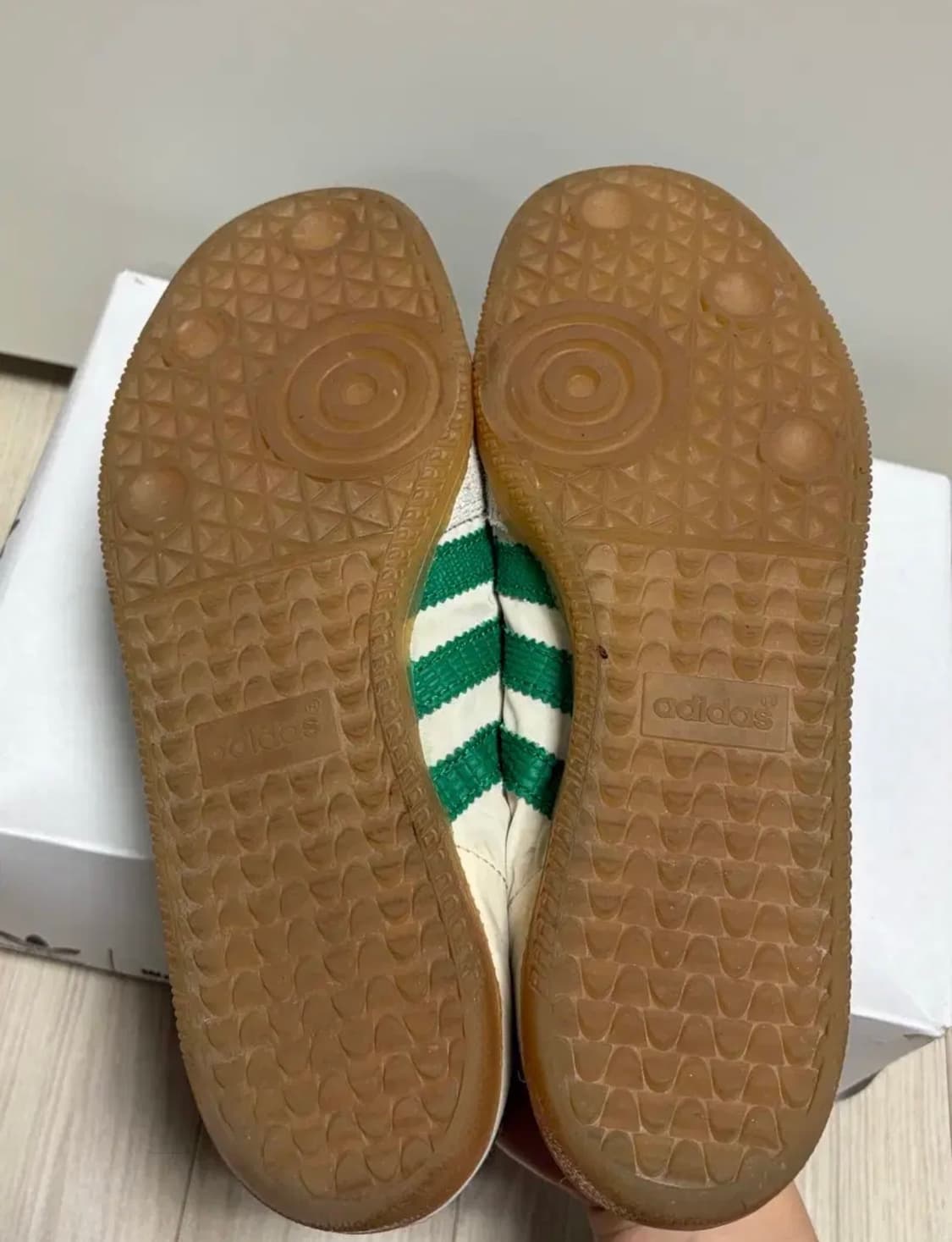 [285] 아디다스 웨일즈보너 웨일스보너 삼바 화이트 그린 상품이미지5