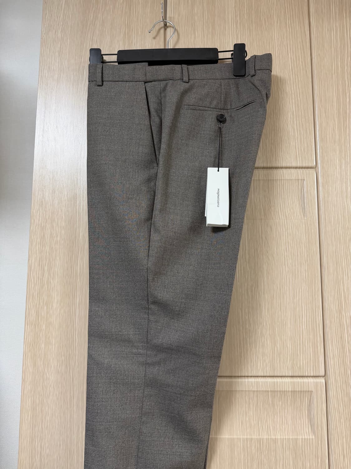 [105/86] 커스텀멜로우 실크 블렌드 셋업 새상품 상품이미지3