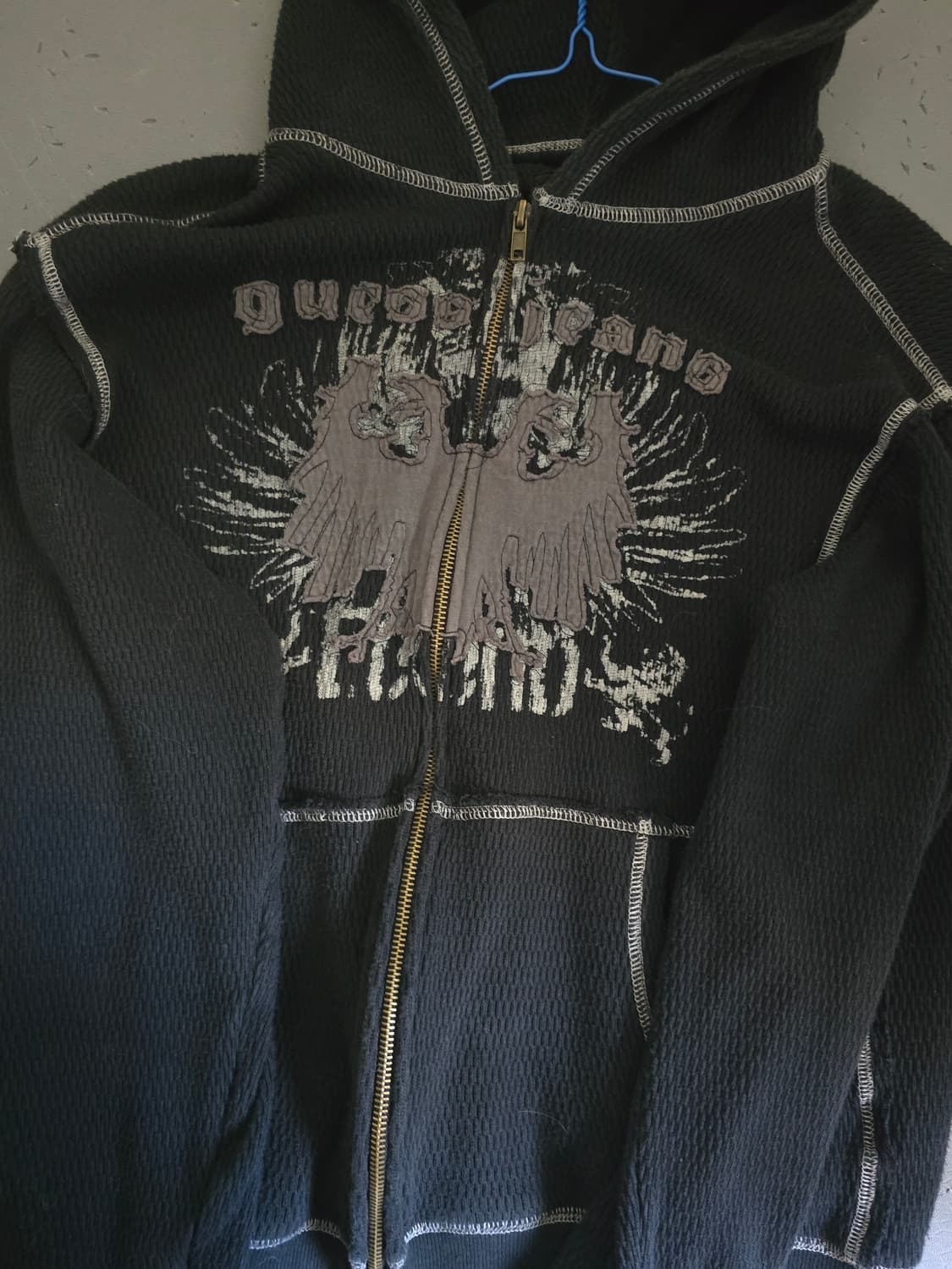 펑크 후드집업 상품이미지1