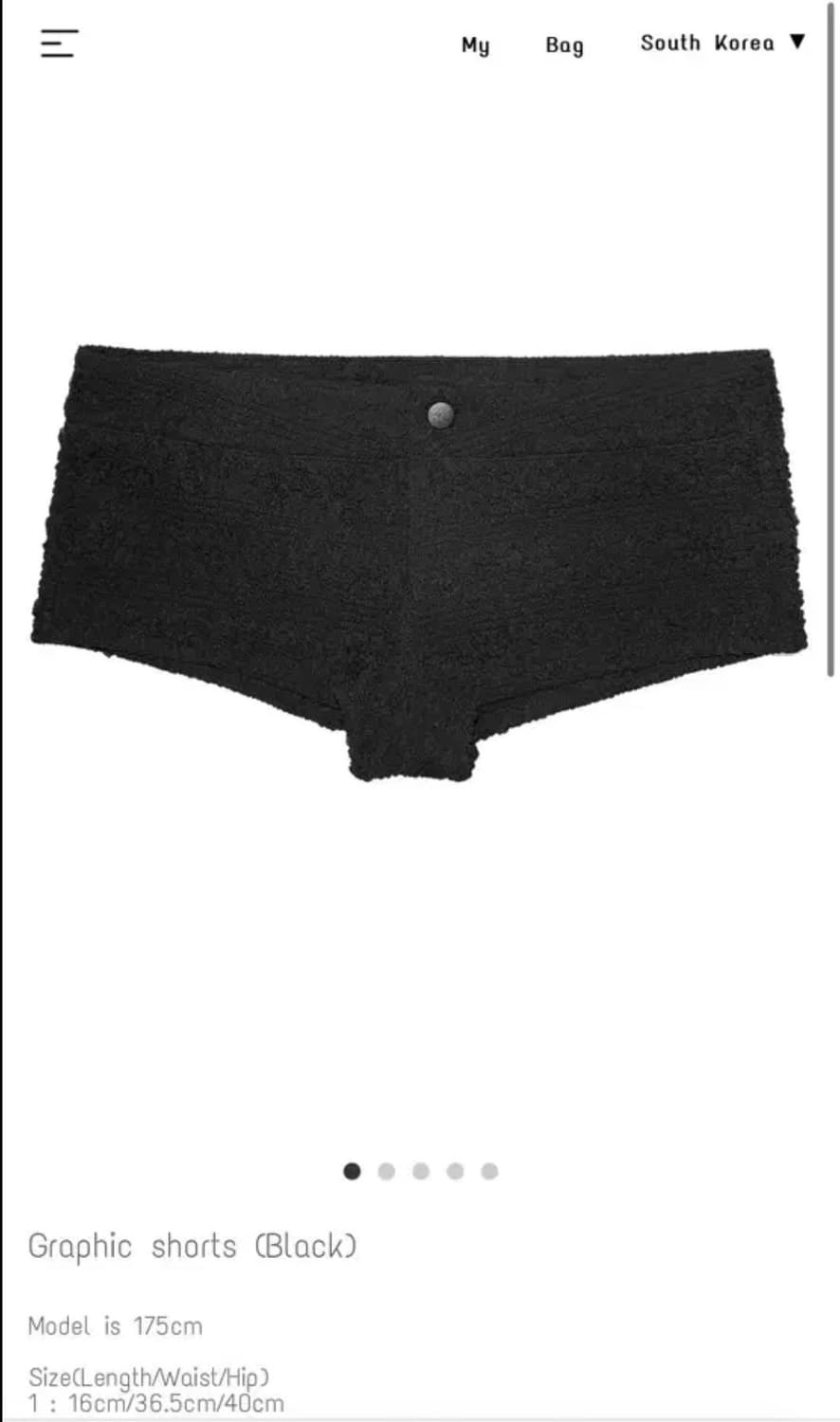 BONNAE Graphic shorts 1size 상품이미지1