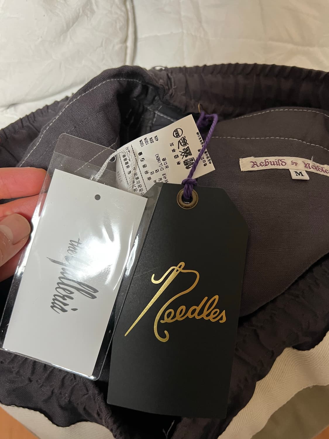 니들스 패치워크 팬츠 M 사이즈 상품이미지4