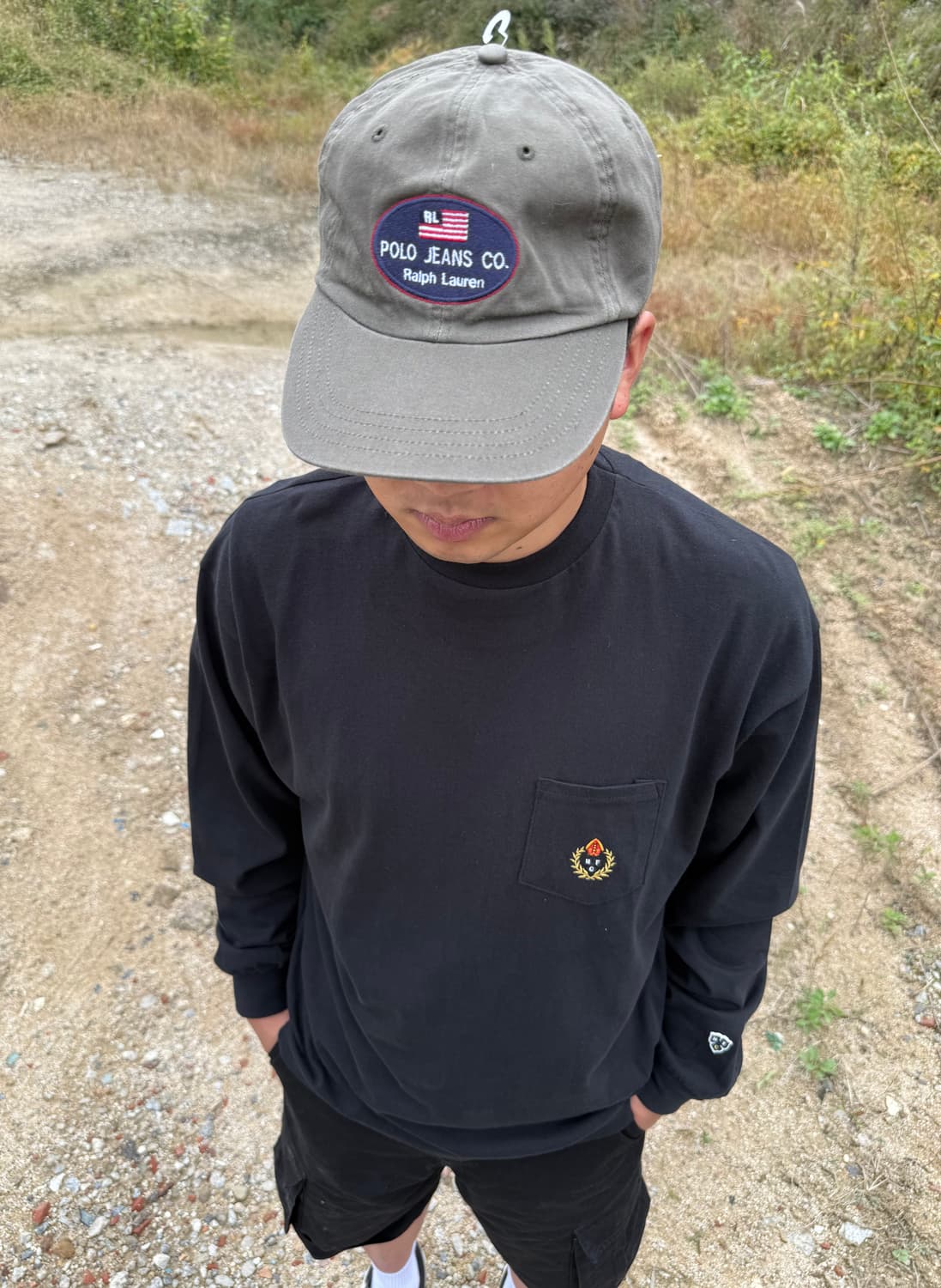 데드스탁 90s Polo Jeans 폴로 성조기 로고 캡 데드스탁 상품이미지2