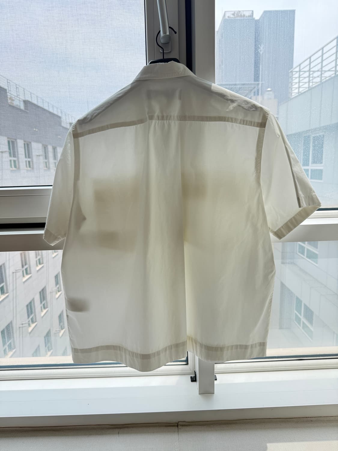 [4]너버스 SHORT SLEEVES SHIRT _ white 셔츠 상품이미지3