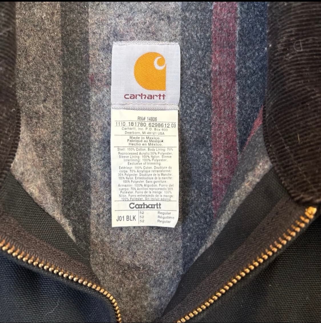 칼하트j01blk판매합니더! 상품이미지3