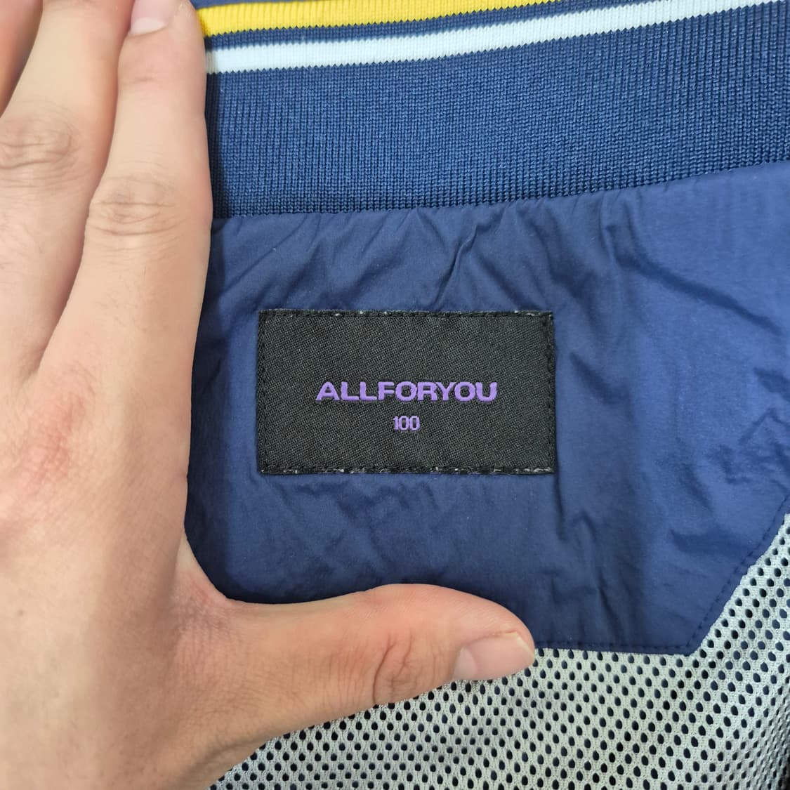 올포유 남성 골프웨어 스포츠 바람막이 자켓 상품이미지6