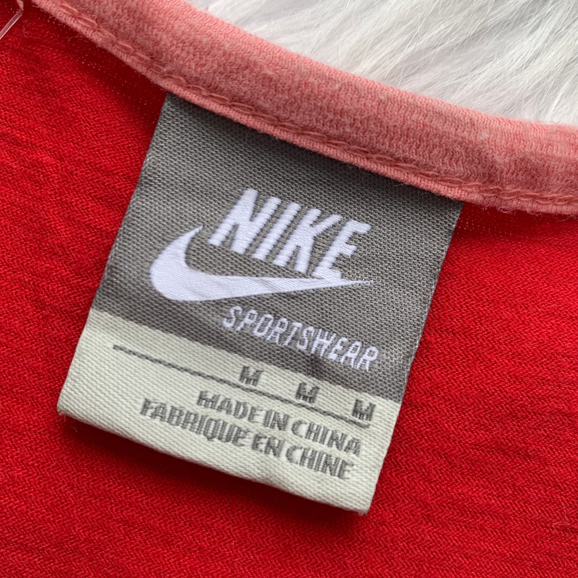 나이키 NIKE 스포츠웨어 레드 탱크탑 나시 1532 상품이미지5