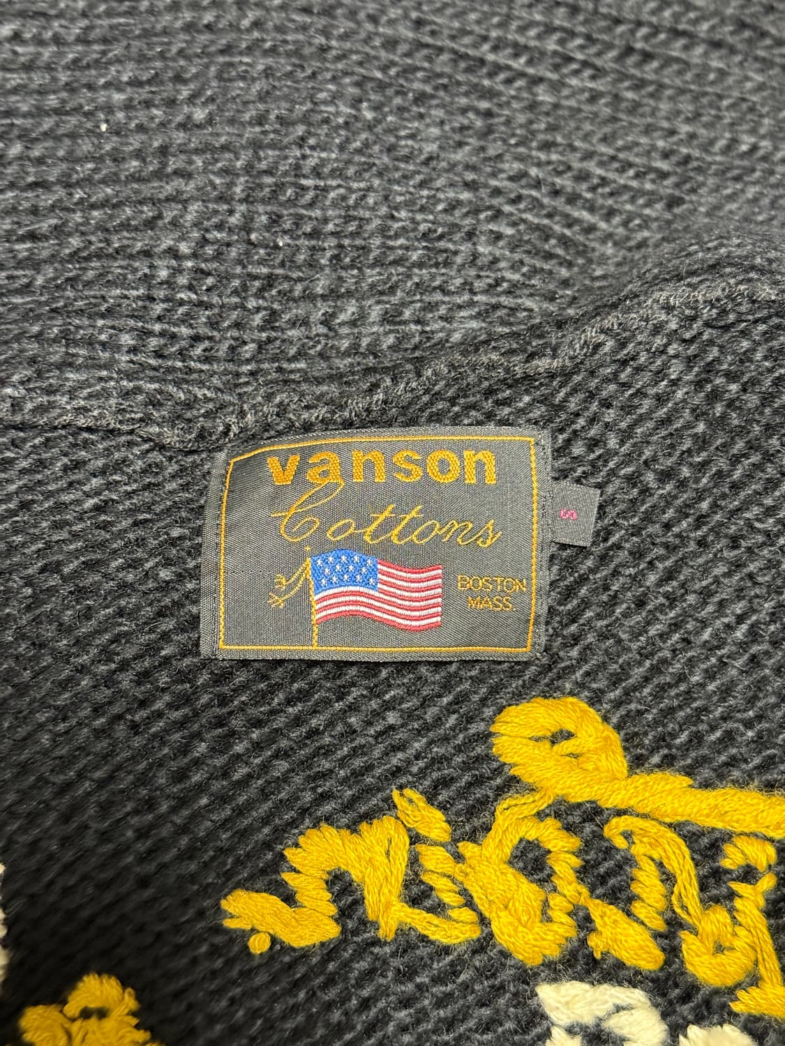 Vanson 밴슨 가디건 S사이즈 상품이미지4