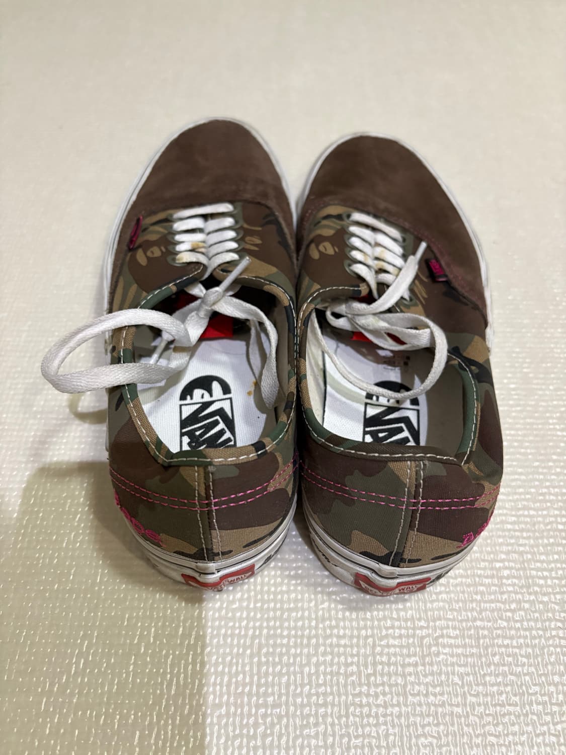 반스 aape 볼트 어센틱 카키 275 상품이미지2