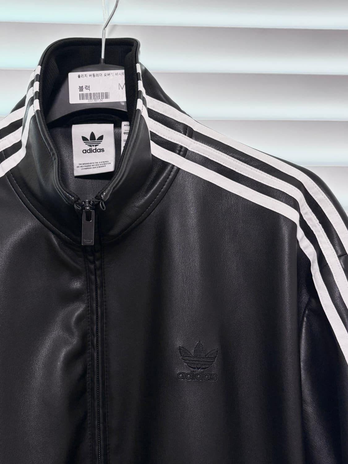 아디다스 포우레더 3S 파이어버드 XL 자켓 블랙 상품이미지3