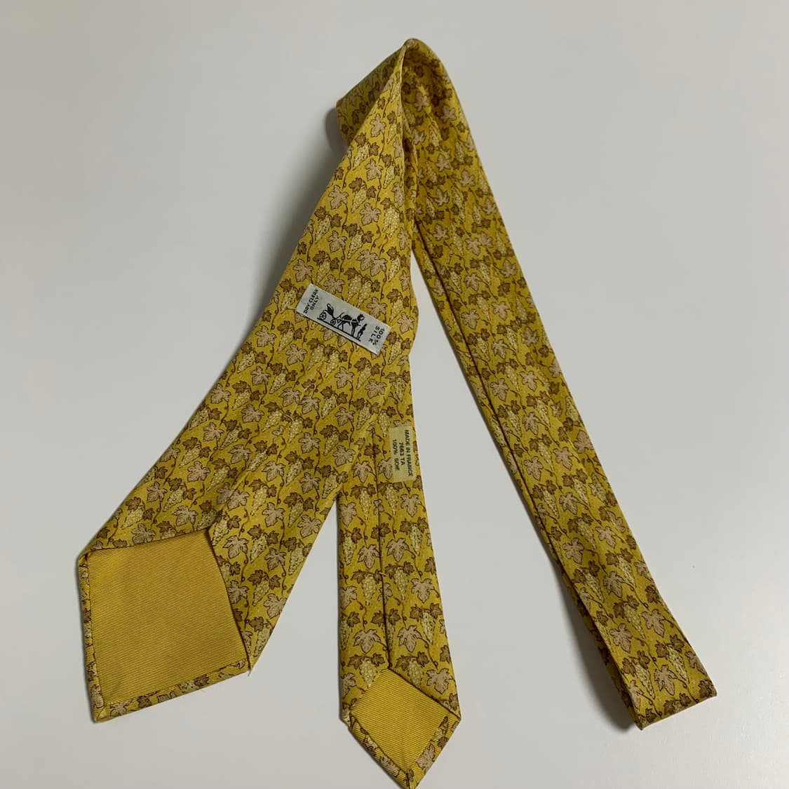 에르메스(HERMES) 명품 빈티지넥타이 100실크 B+등급 상품이미지9