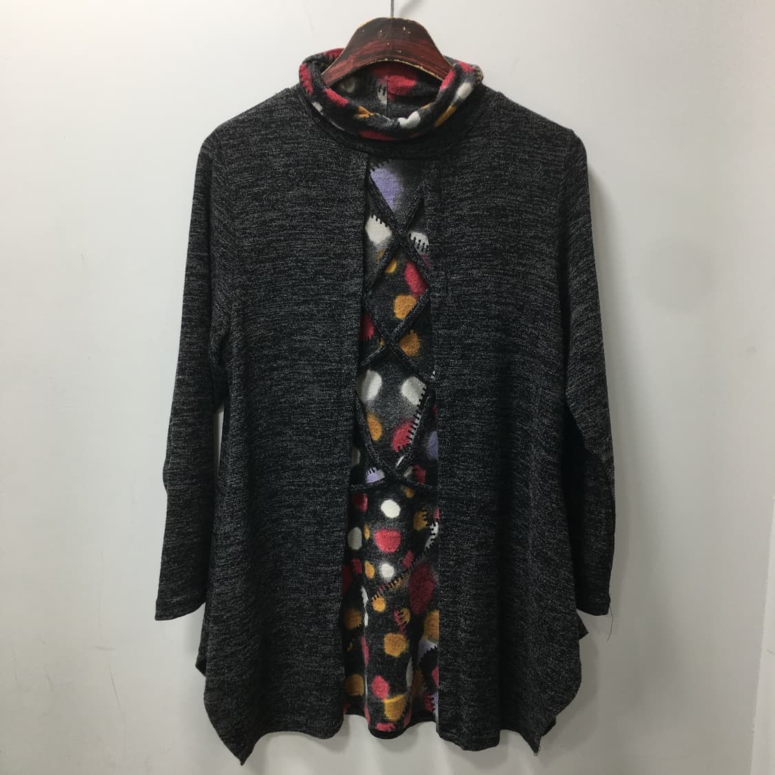 레이어드 니트 티 상품이미지3