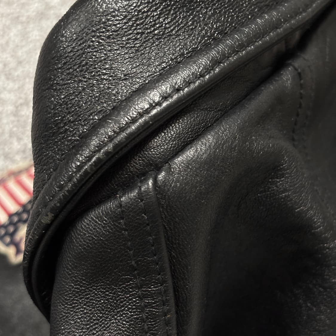 90s 빈티지 아비렉스 아이콘 바시티 자켓 상품이미지8