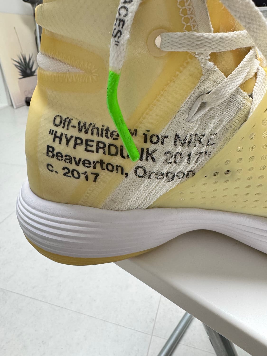 나이키x오프화이트 더텐 하이퍼덩크 290(실측280-285) 상품이미지5