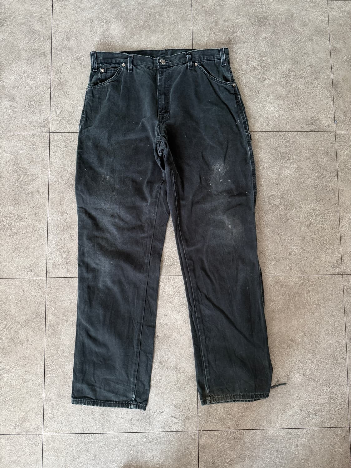 디키즈 워크팬츠 블랙 상품이미지7