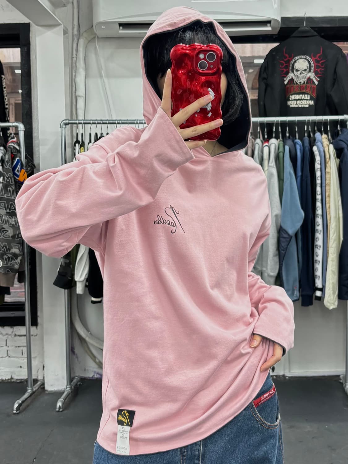 니들스 리버시블 후드티 상품이미지8