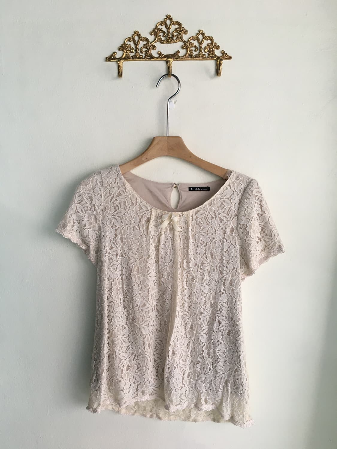 빈티지 민트 핑크 플라워 코디세트 상품이미지3