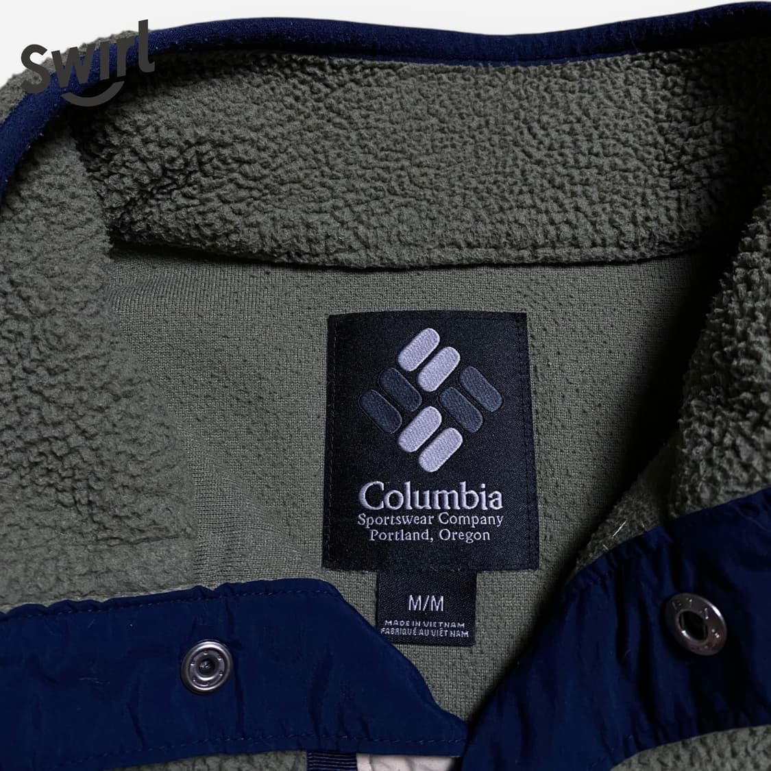 🌊Columbia fleece snap-T 상품이미지6