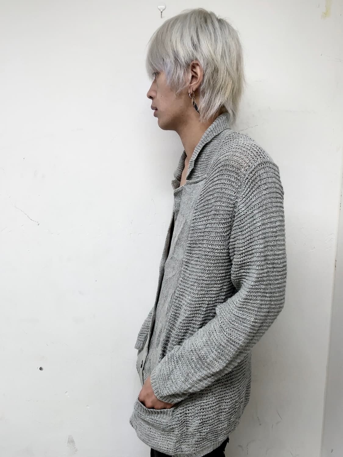 [PPFM] Grey Knit Cardigan 상품이미지3