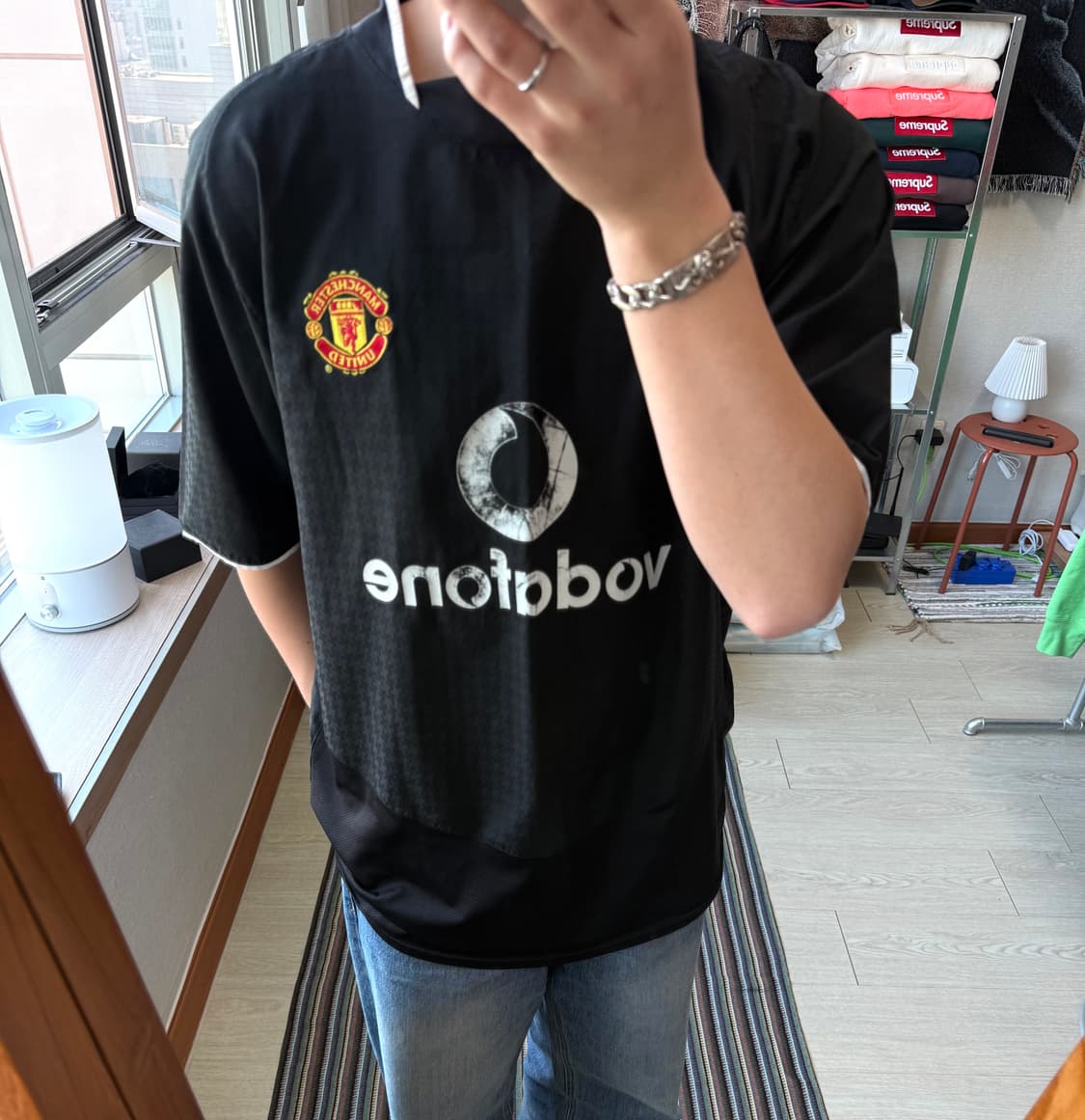 03-05 나이키 맨유 보다폰 홈티 상품이미지1