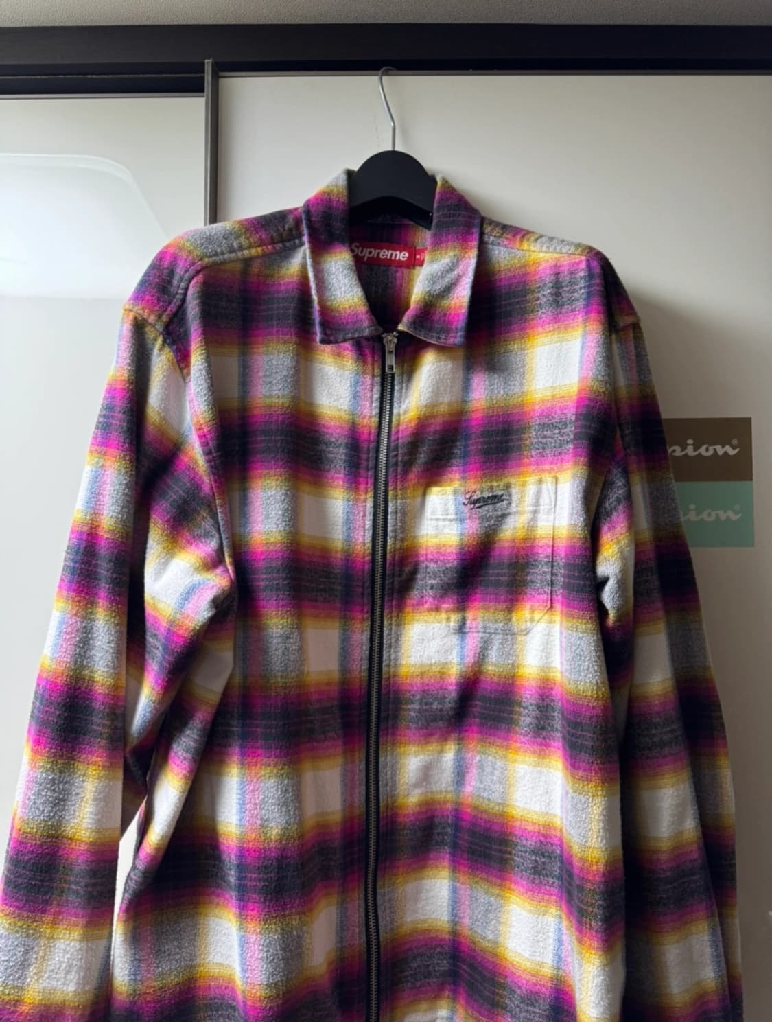 슈프림 플란넬 셔츠 m 상품이미지3