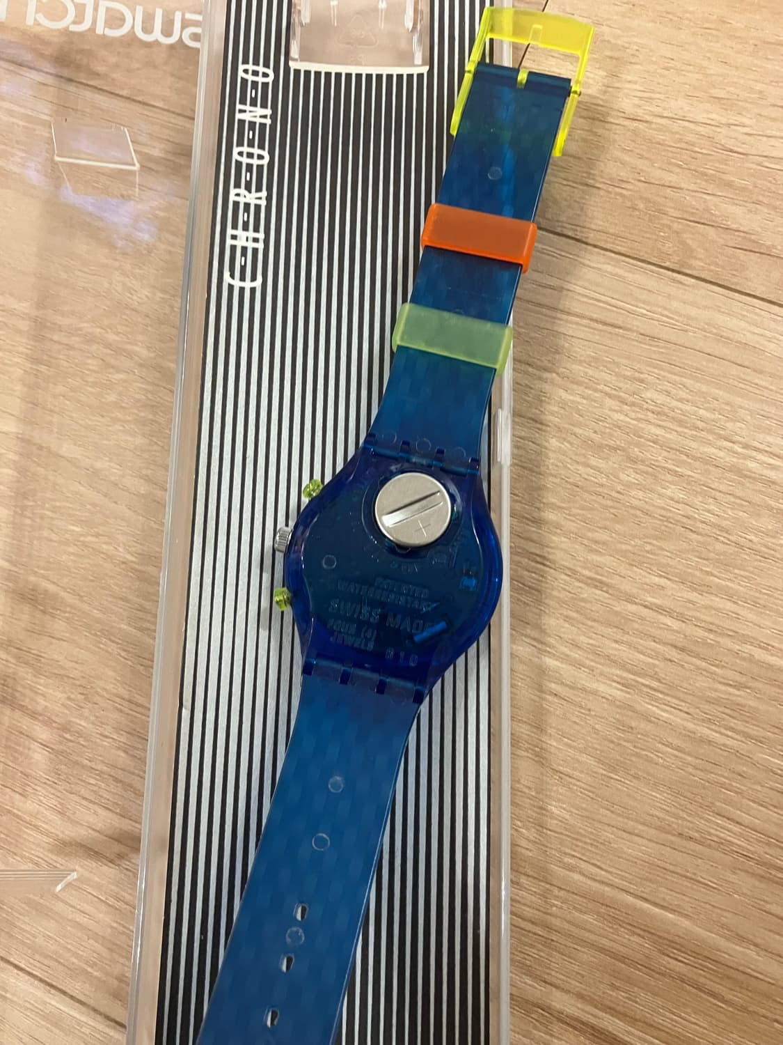 빈티지 스와치 97년판 크로노 cool pack 상품이미지5