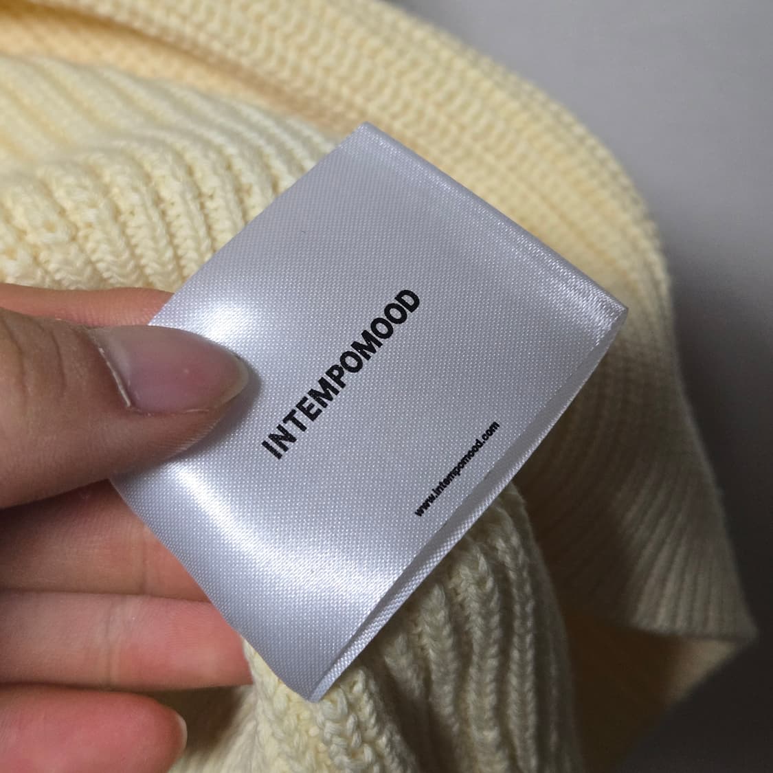 인템포무드 코튼 니트 / 남성 니트/ 남자 니트  상품이미지6