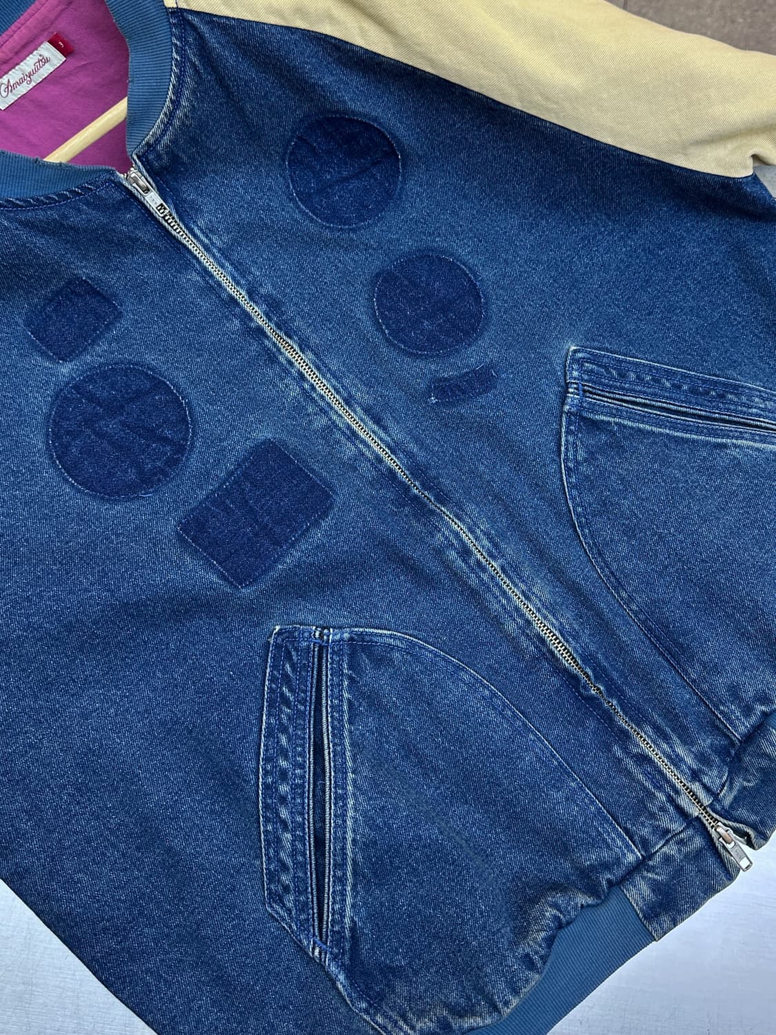 Amaiyuutsu 데님 수베니어 자켓 상품이미지4