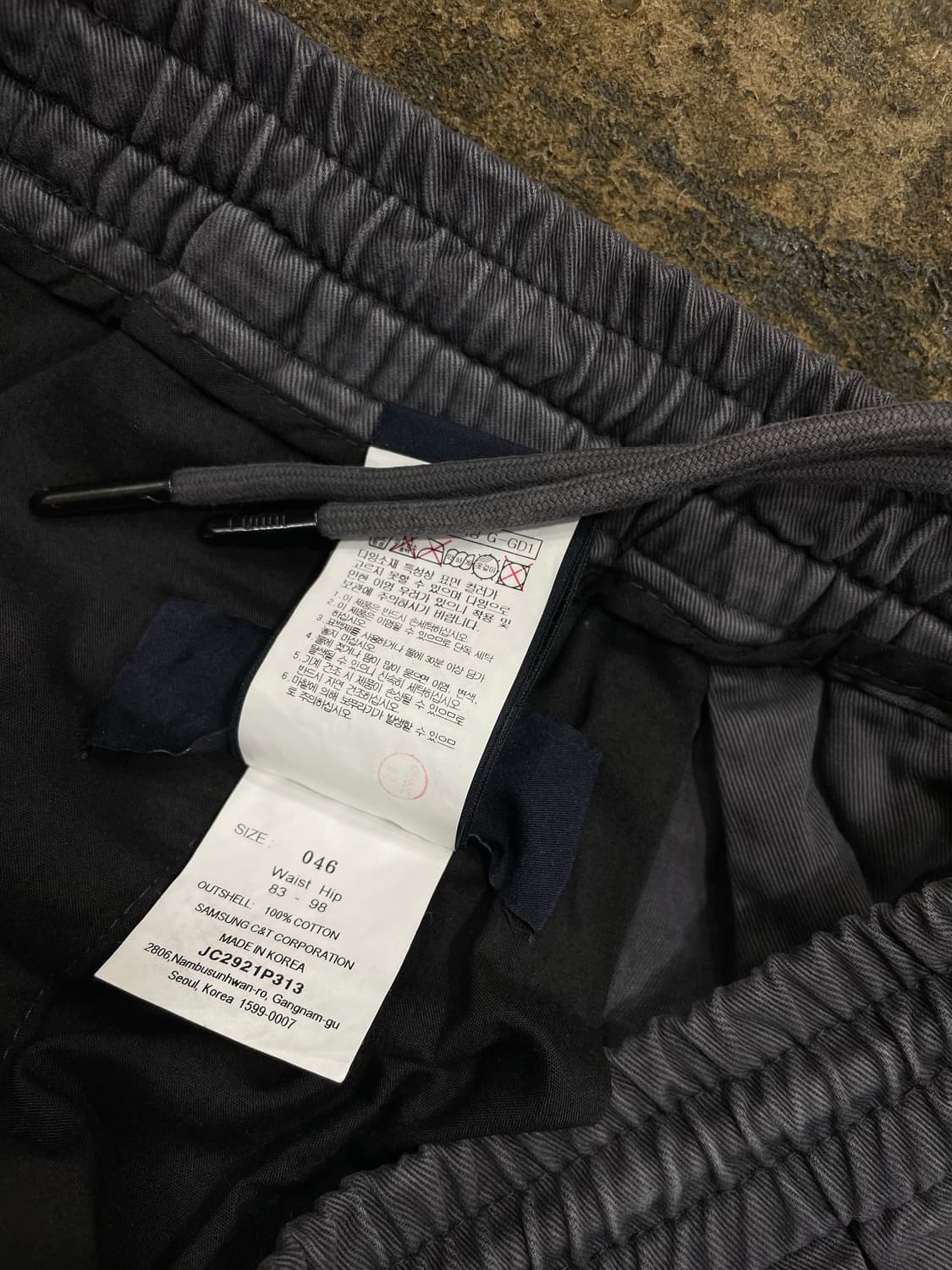 준지/그레이 카고조거팬츠(46) 상품이미지5