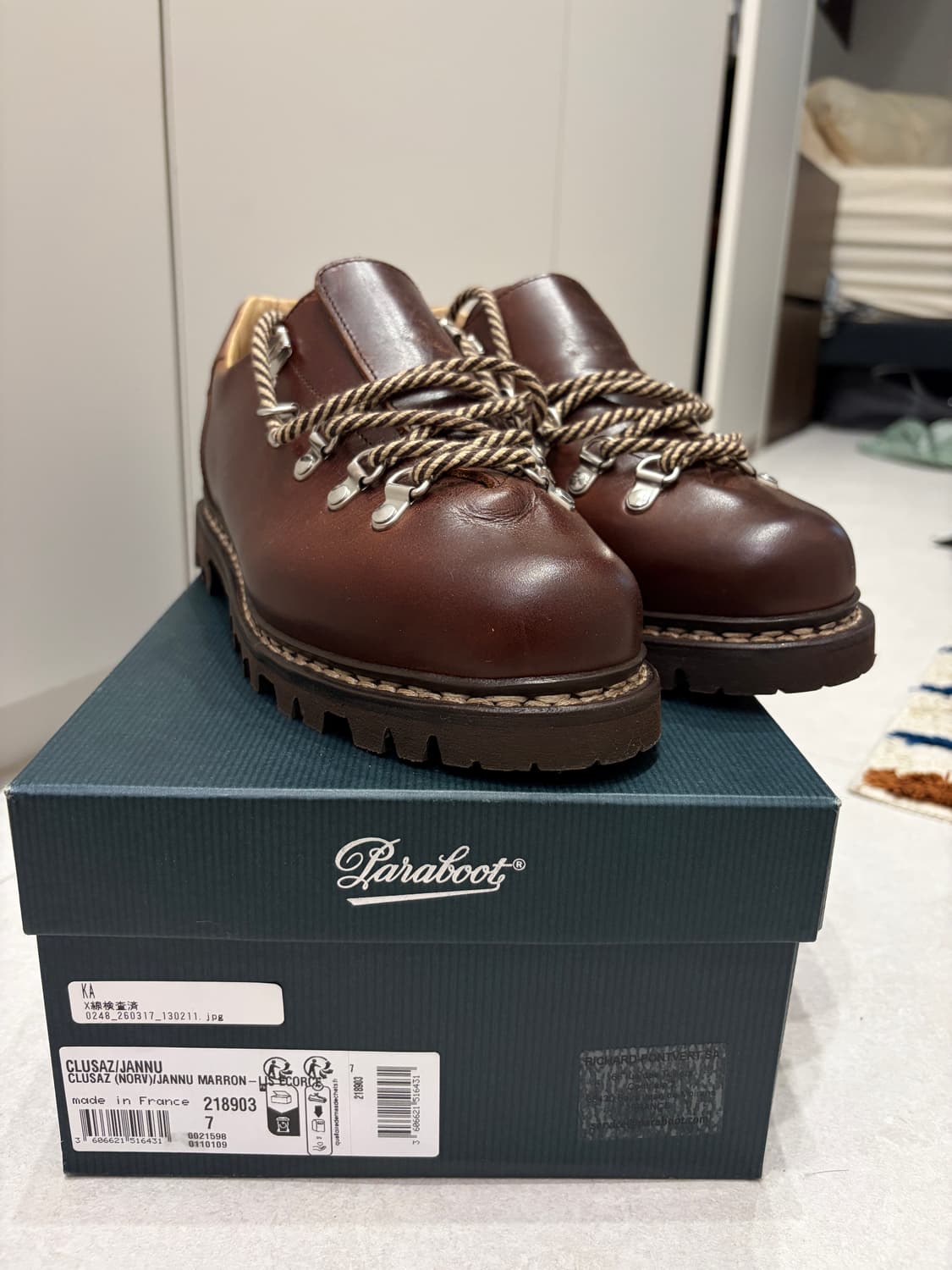 파라부트 클루사즈 260사이즈 판매합니다(새상품) 상품이미지5