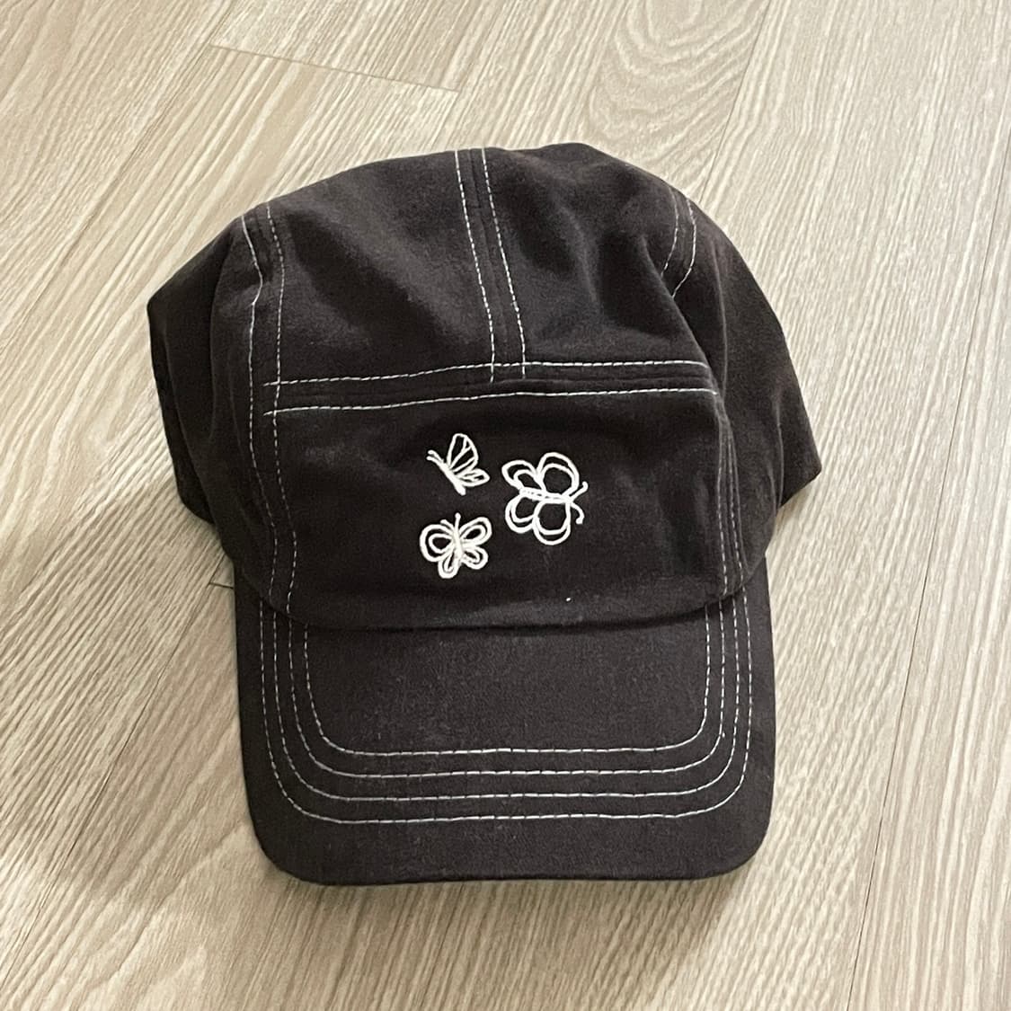 버터플라이즈인스터미 모자 브라운 볼캡 상품이미지2