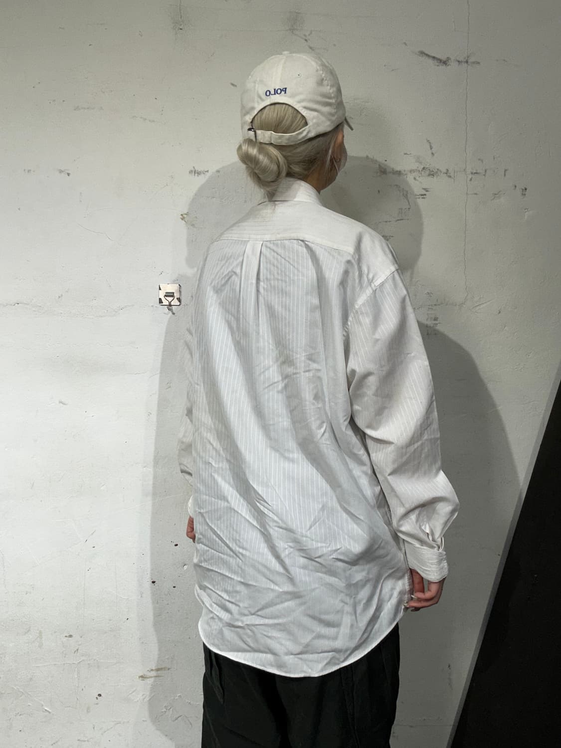 닥스 화이트 오버핏 셔츠 105 상품이미지3