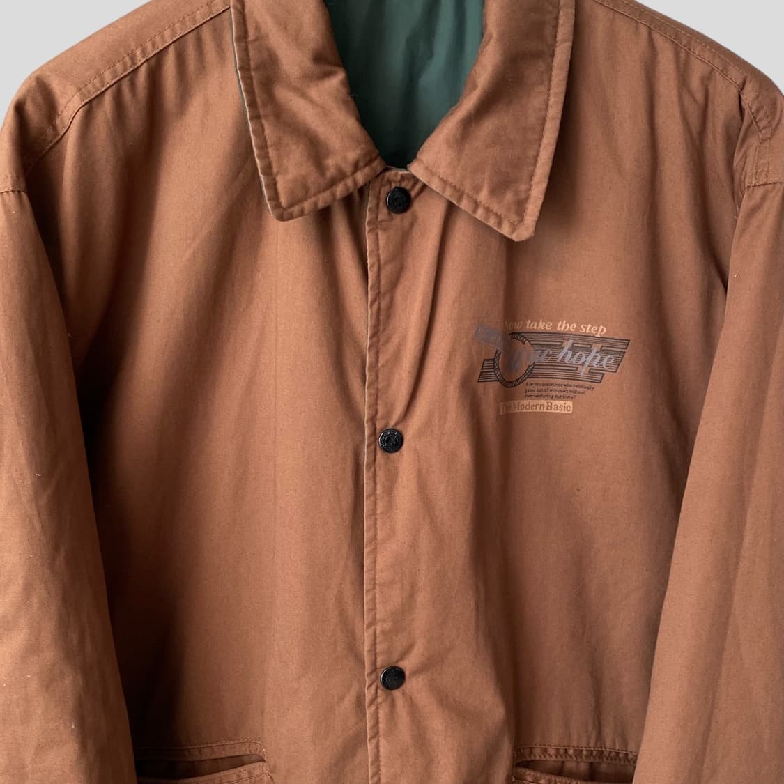 (L)90s MACHOPE 맥호프 리버시블 자켓 상품이미지2