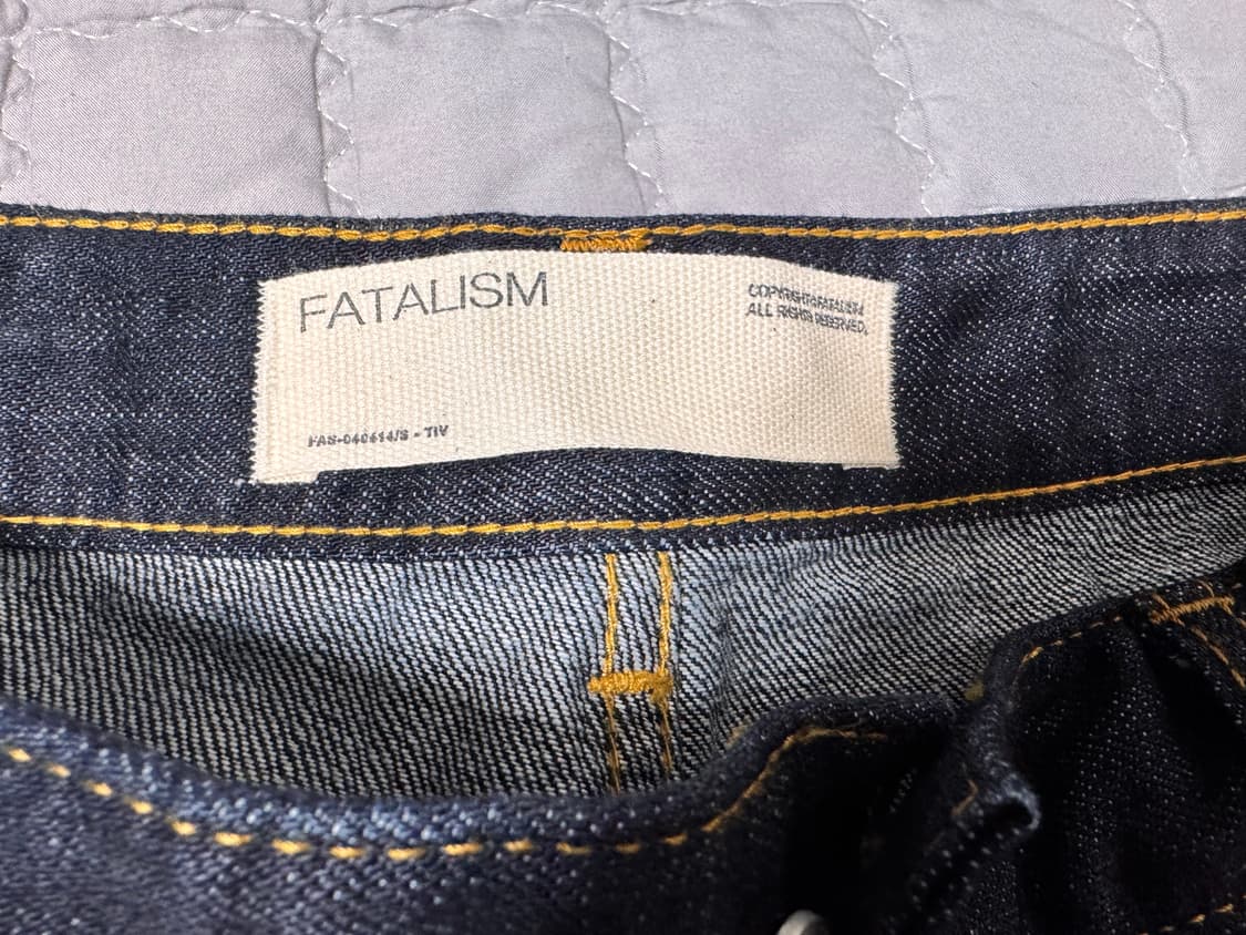 페이탈리즘 인디고 스트레이트 핏 데님 46 상품이미지4