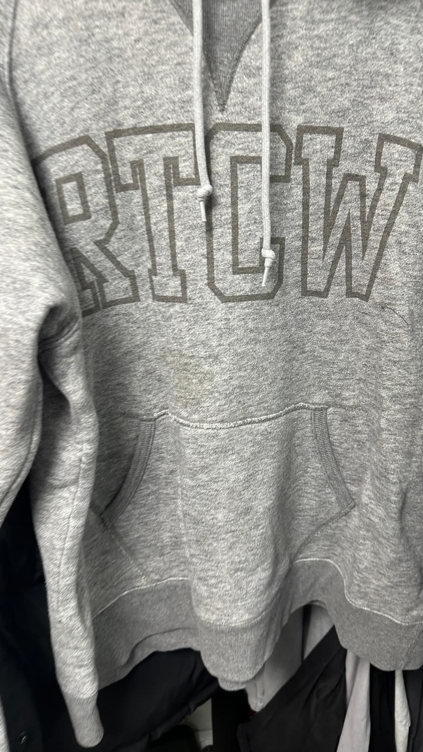 니들워크 RTCW 회색 후드티 사이즈 38 상품이미지2