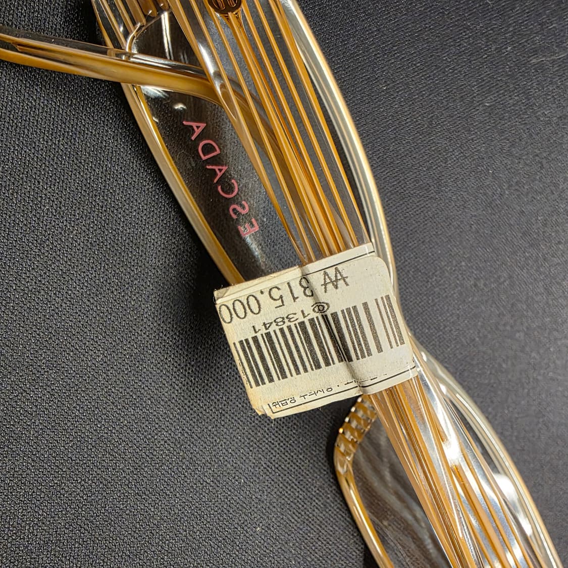 (새상품) ESCADA 에스까다 뿔테 + 펜디 케이스 + 펜디 안경닦이  상품이미지3