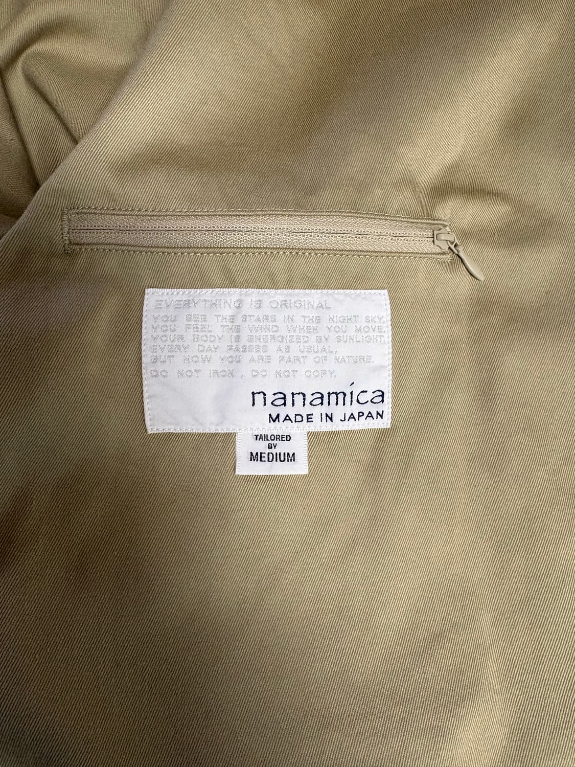 나나미카 치노 블레이저 자켓 상품이미지5