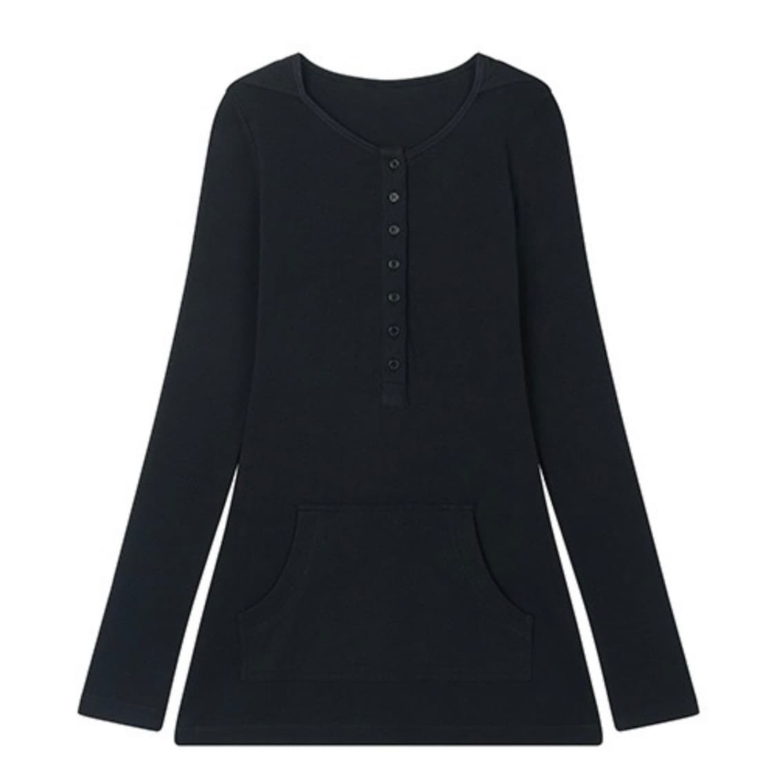 클라따 contour hoodie t 블랙 메이드 후드티 상품이미지2