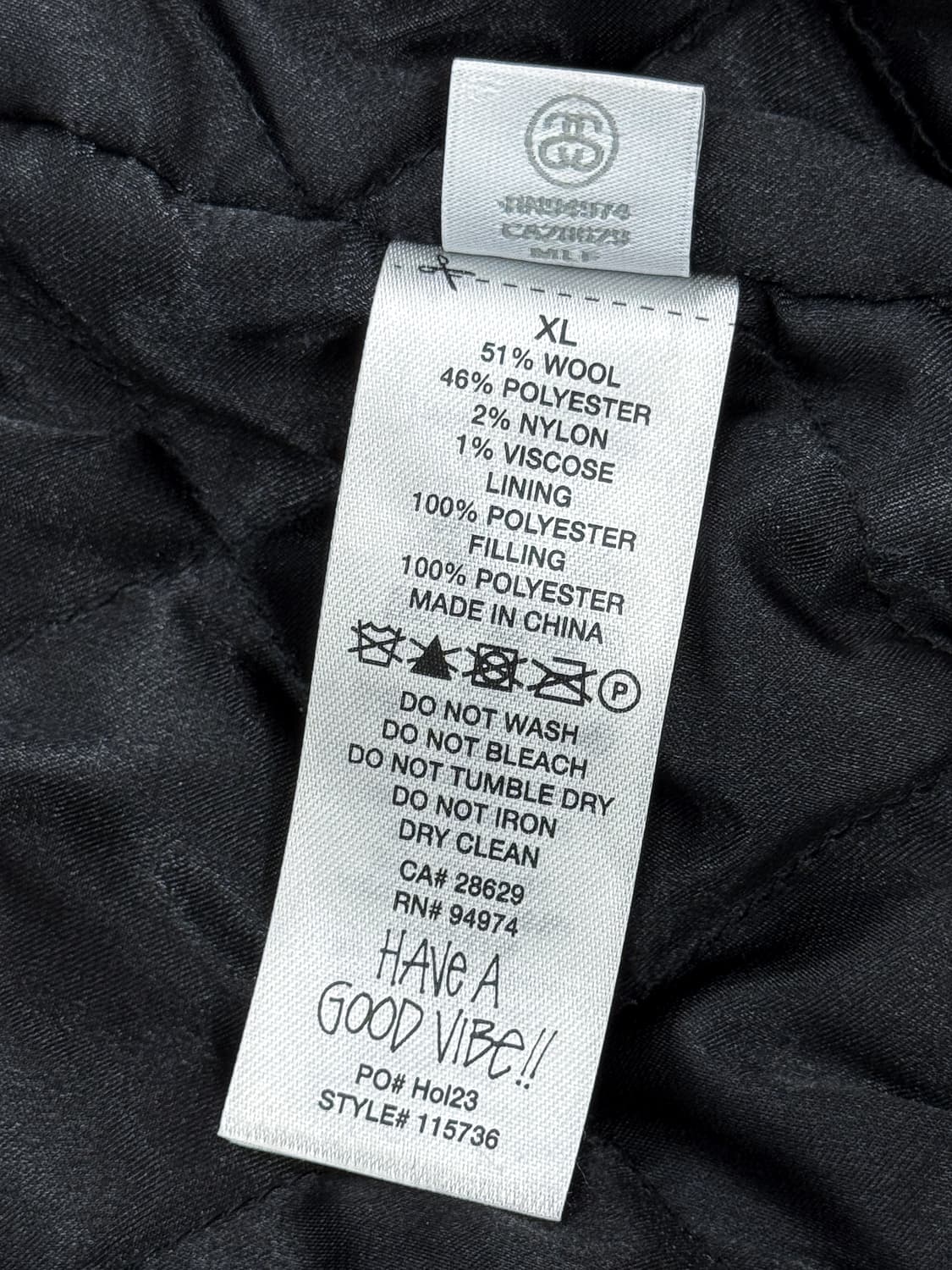 스투시 스포츠 멜튼 바시티 자켓 로얄 상품이미지7