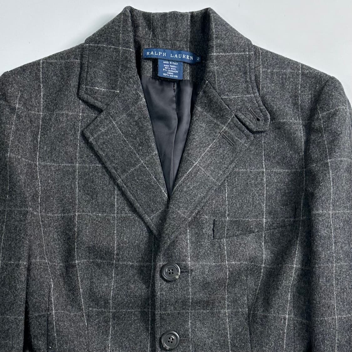 로렌 랄프로렌 글렌체크 울 블레이저 상품이미지2
