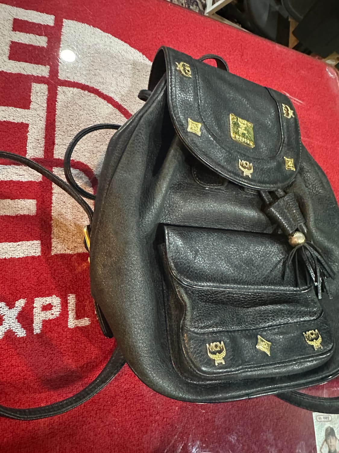 MCM 가죽백팩 상품이미지2