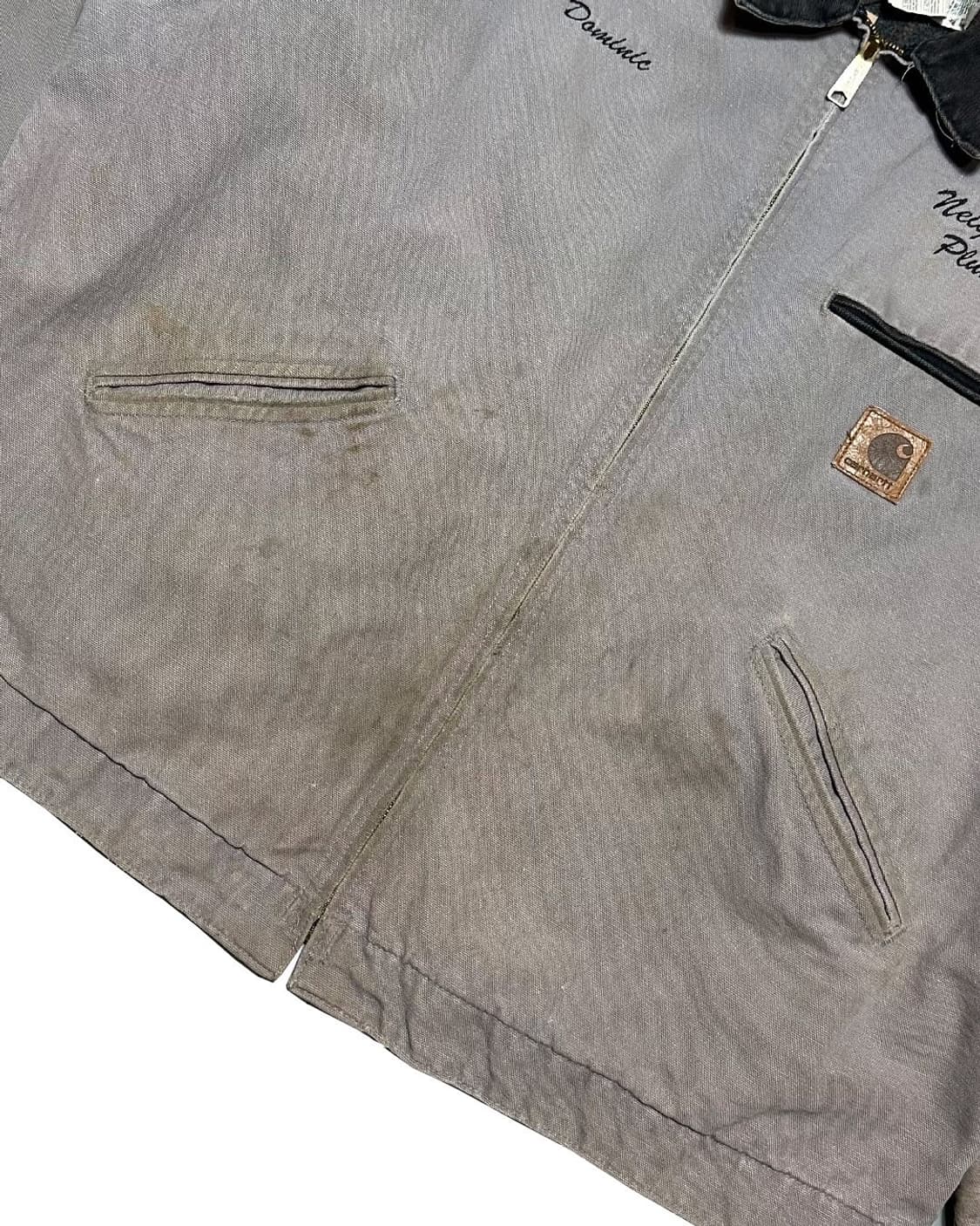 90s 칼하트 디트로이트 워크 자켓 made in usa 상품이미지5