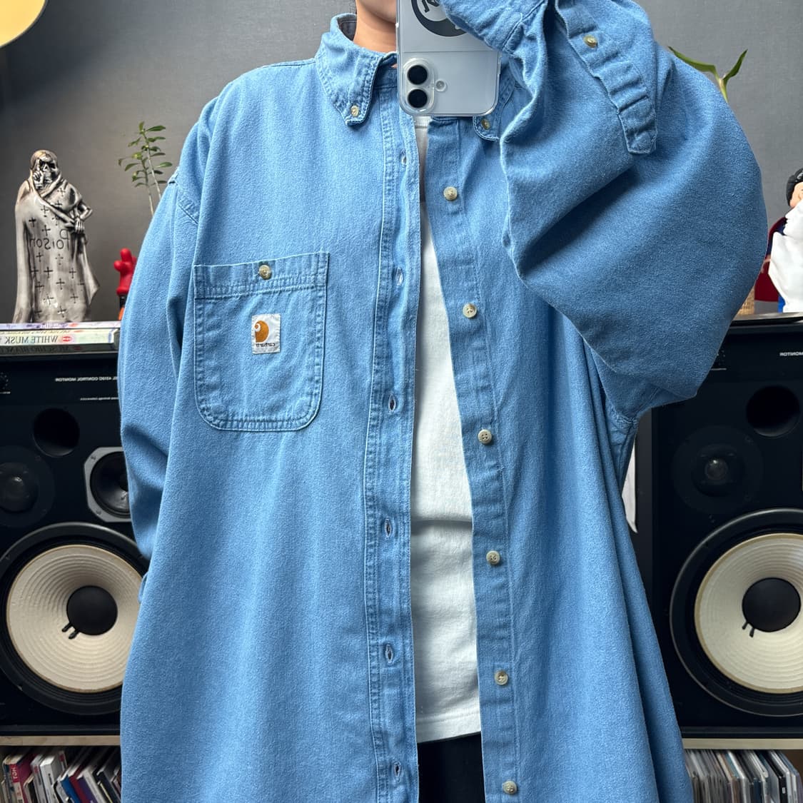 칼하트 데님셔츠 상품이미지1